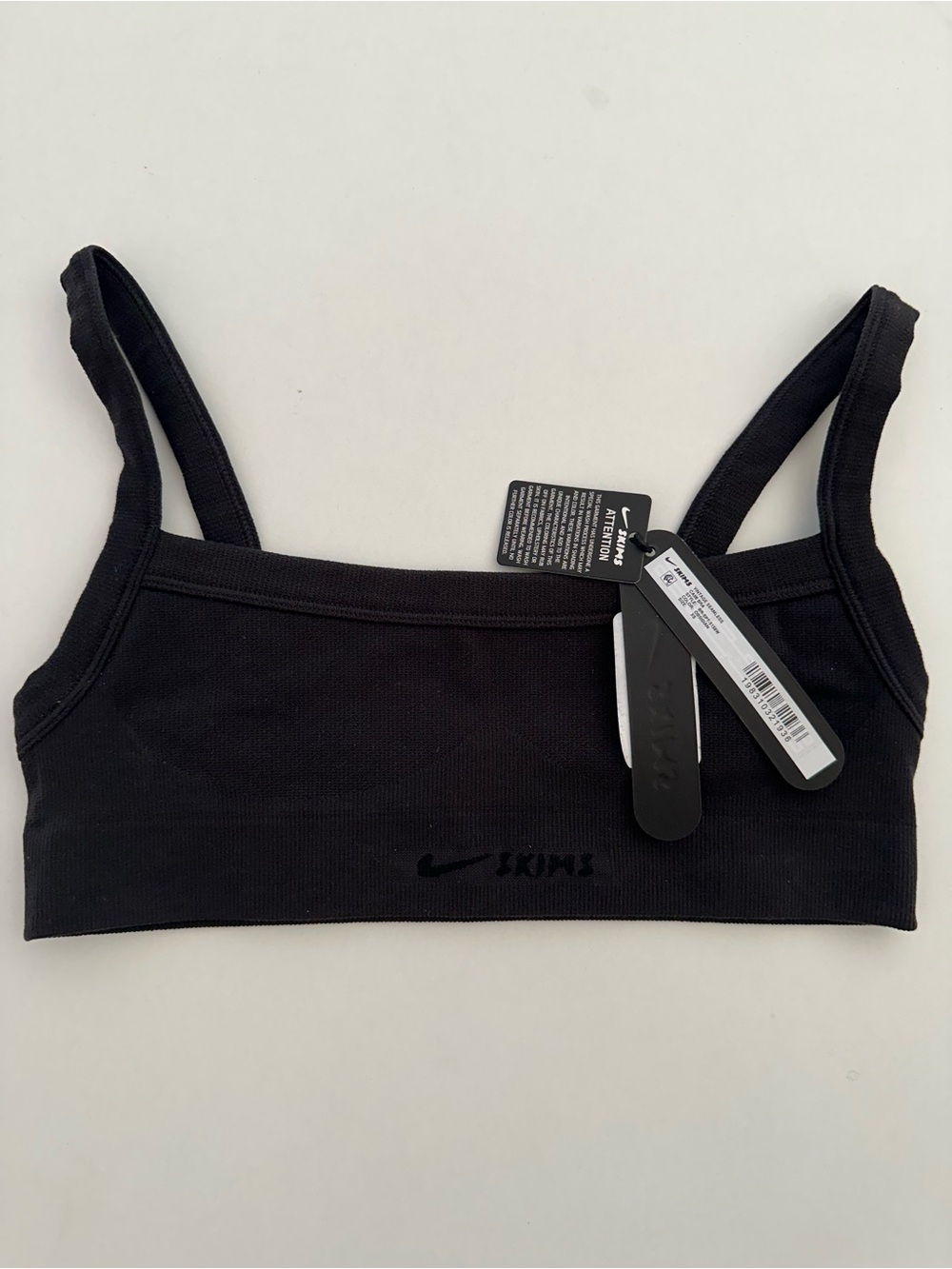 SKIMS NIKE Vintage Seamless Ribbed Cami Bra - NWT